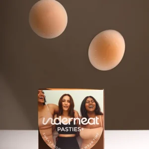 Reusable Adhesive Nipple Pasties – Medical Grade Silicone, Water Resistant, Perforated, Matte Finish