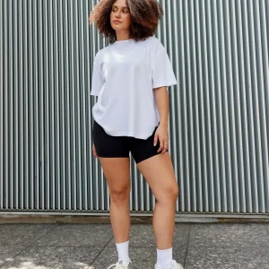 Go-To Modal Oversized Tee - White-White