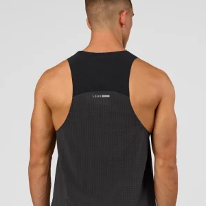Run Club Elevate Pace Running Tank - Onyx-Black