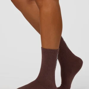 Move Crew Socks 3 Pack 2.0 - Dark Storm-Cocoa Powder-White