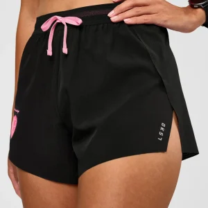 Accelerate 3" High-Rise Running Short - Black-Enjoy The Journey