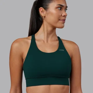Accelerate Sports Bra - Dark Moss