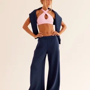 Elevate SoftTouch Wide Leg Pant - Future Navy